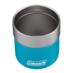 Coleman Sundowner Insulated Stainless Steel Rocks Glass, 13oz, Caribbean Sea