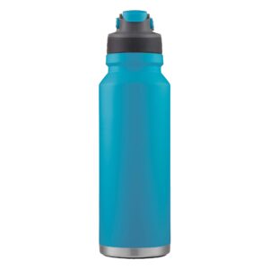 coleman freeflow autoseal stainless steel water bottle, 40oz., caribbean sea