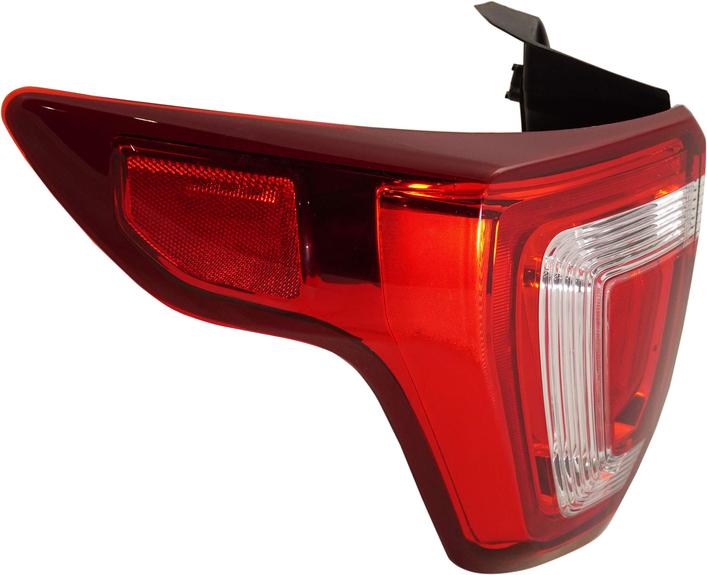 Evan Fischer Driver Side Tail Light Compatible with 2016-2019 Ford Explorer & 2016-2019 Police Interceptor Utility - FO2800251