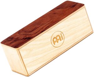 meinl percussion shaker with dual filling chambers for greater control and ultra-smooth sounds — made in europe — baltic birch wood, 2-year warranty (sh60)