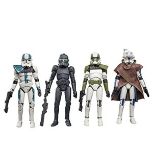 star wars the vintage collection the bad batch special 4-pack, 3.75-inch-scale action figures, toys for kids ages 4 and up (amazon exclusive)