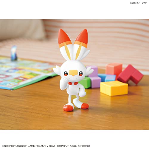 Bandai Hobby - Pokémon - 05 Scorbunny, Bandai Spirits Pokémon Model Kit Quick!!