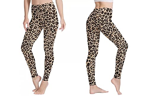 NDISTIN Novelty Border Collie Print Gym Yoga Seamless Pants for Women Tummy Control Leggings Running Pants Athletic Exercise Fitness Leggings Sports Clothes Stretchy High Waist Activewear Pants L