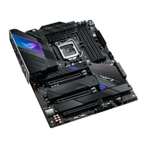 ROG Strix Z590-E Gaming WiFi 6E LGA 1200(Intel® 11th/10th Gen) ATX gaming motherboard (PCIe 4.0, 14+2 power stages, DDR4 5333+, Dual Intel® 2.5 Gb LAN,Thunderbolt 4, 4xM.2/NVMe SSD and AURA RGB)