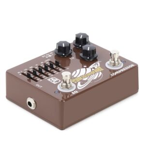 Caline DCP-10 Stella Bass Compressor EQ Effect Pedal Dual Pedal