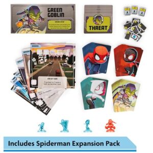 Marvel United, Superhero Card Strategy Board Game Comic Bundle with Spiderman and Dr. Strange Expansion, for Adults & Kids Ages 14+ (Amazon Exclusive)