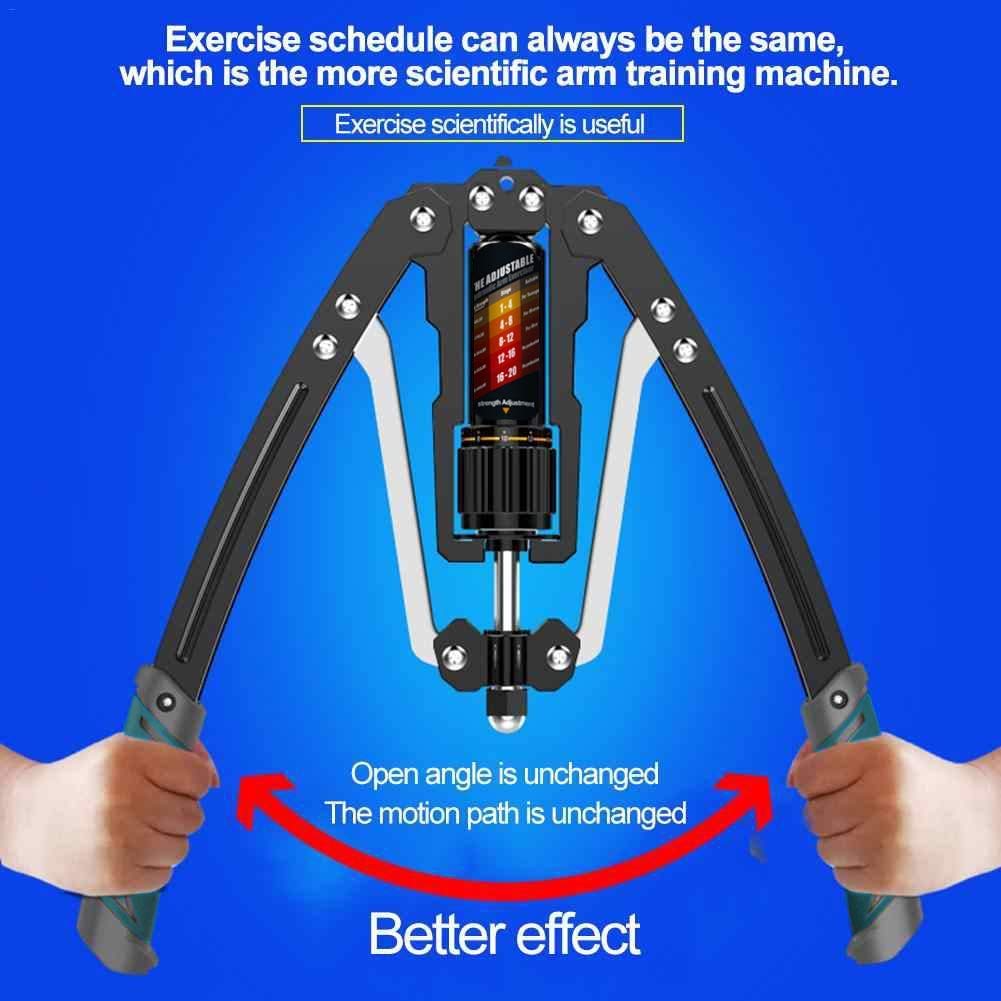 GLACUS Twister Arm Exerciser, Adjustable 22-440lbs Hydraulic Power, Home Chest Expander, Shoulder Muscle Training Fitness Equipment, Arm Enhanced Exercise Strengthener. Red