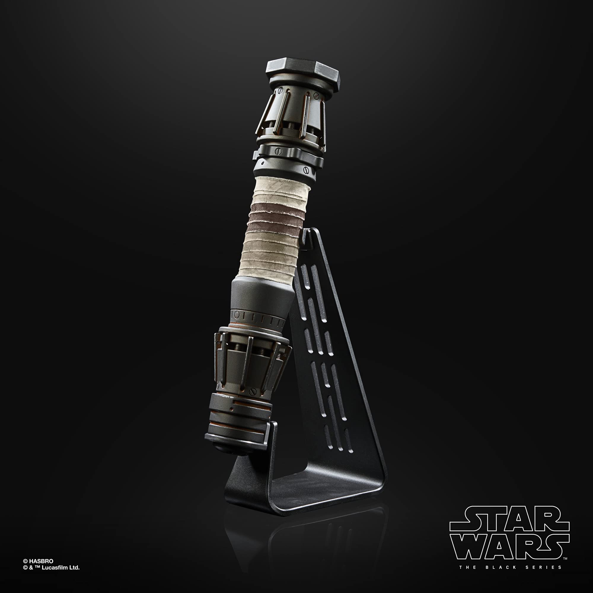 STAR WARS The Black Series Rey Skywalker Force FX Elite Lightsaber with Advanced LEDs and Sound Effects, Adult Collectible Roleplay Item,F2014