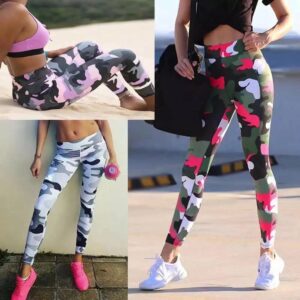 NDISTIN Novelty Border Collie Print Gym Yoga Seamless Pants for Women Tummy Control Leggings Running Pants Athletic Exercise Fitness Leggings Sports Clothes Stretchy High Waist Activewear Pants L