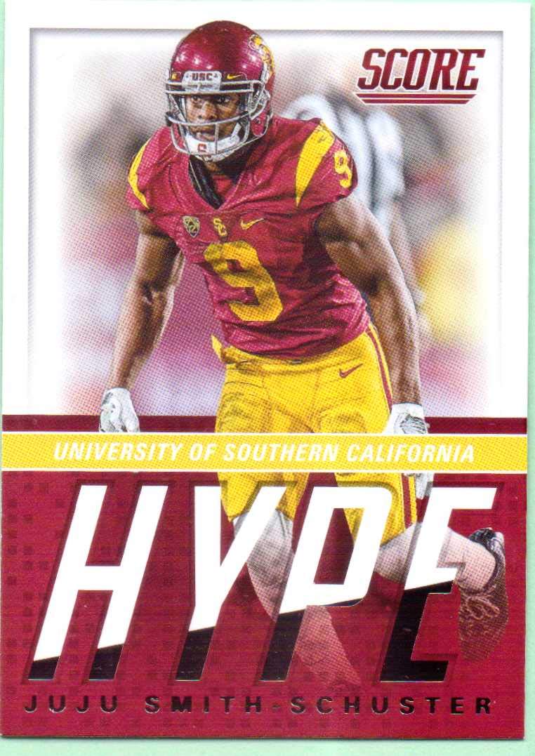 Juju Smith-Schuster 2017 Score Hype Football Card #14 - Pittsburgh Steelers, USC Trojans