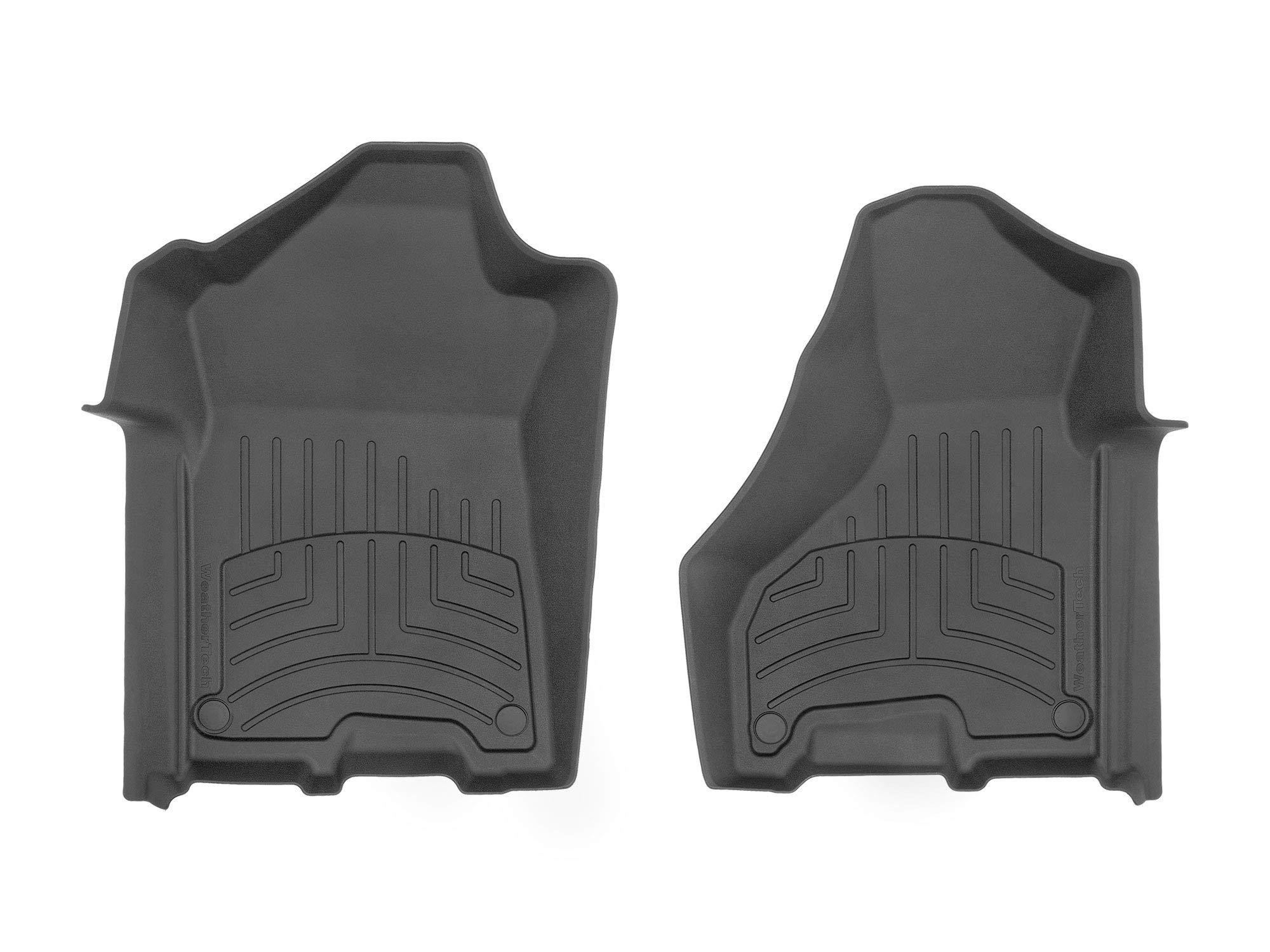 WeatherTech FloorLiner HP Custom Fit Floor Mats for Ram 2500/3500, Ram Truck 2500/3500-1st Row (4415451IM), Black