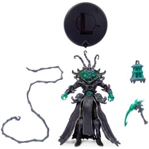 League of Legends, 6-Inch Thresh Collectible Figure w/Premium Details and 2 Accessories, The Champion Collection, Collector Grade, Ages 12 and Up