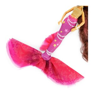 MERMAID HIGH, Searra Deluxe Mermaid Doll & Accessories with Removable Tail, Doll Clothes and Fashion Accessories, Kids Toys for Girls Ages 4 and up