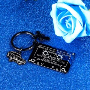 Octamber Superna Merchandise Keychain for Women Men Brother Friends TV Show Merchandise Fans Gifts Funny Keyring Jewelry for Driver Music Lover Birthday Graduation Car Accessories