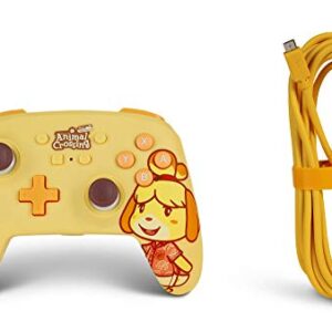 PowerA Enhanced Wired Controller for Nintendo Switch - Animal Crossing: Isabelle