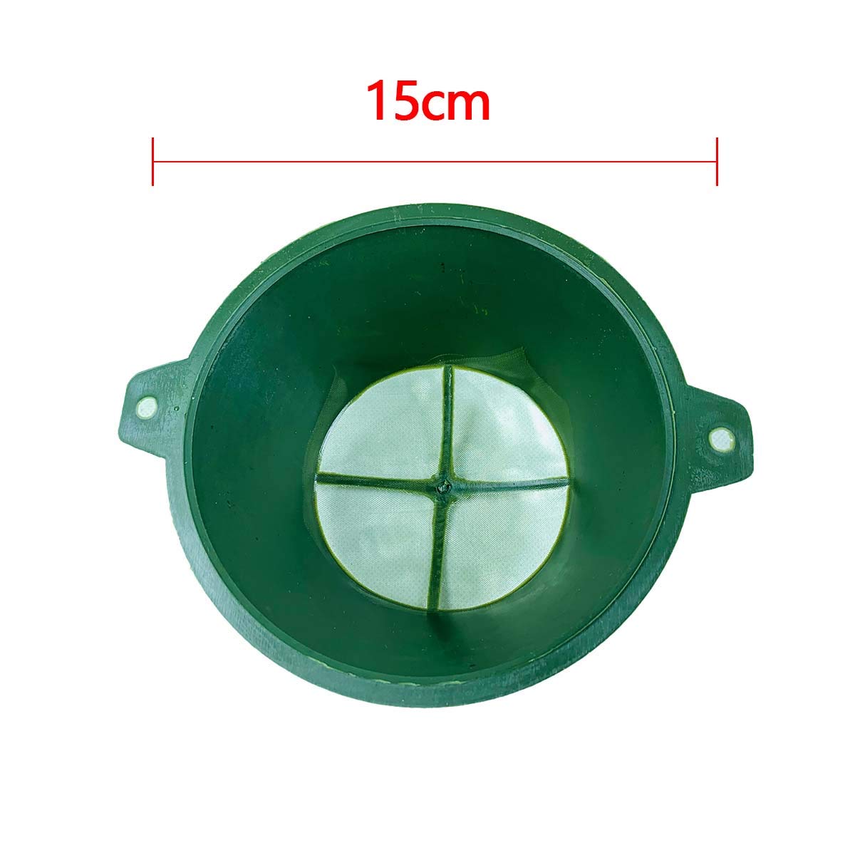 KANGHUANG 1 Gallon 190 Micron Reusable Industrial Nylon Mesh Paint Filter Strainer Funnel Filter Paint/Gutter Oil and Food Residue High Efficient & Durable (15CM-diameter-10Pcs)