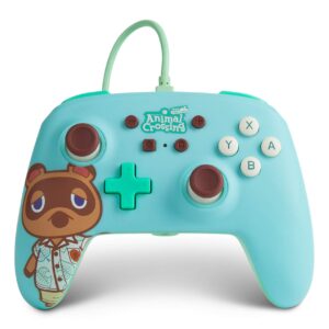 PowerA Enhanced Wired Controller for Nintendo Switch - Animal Crossing: Tom Nook