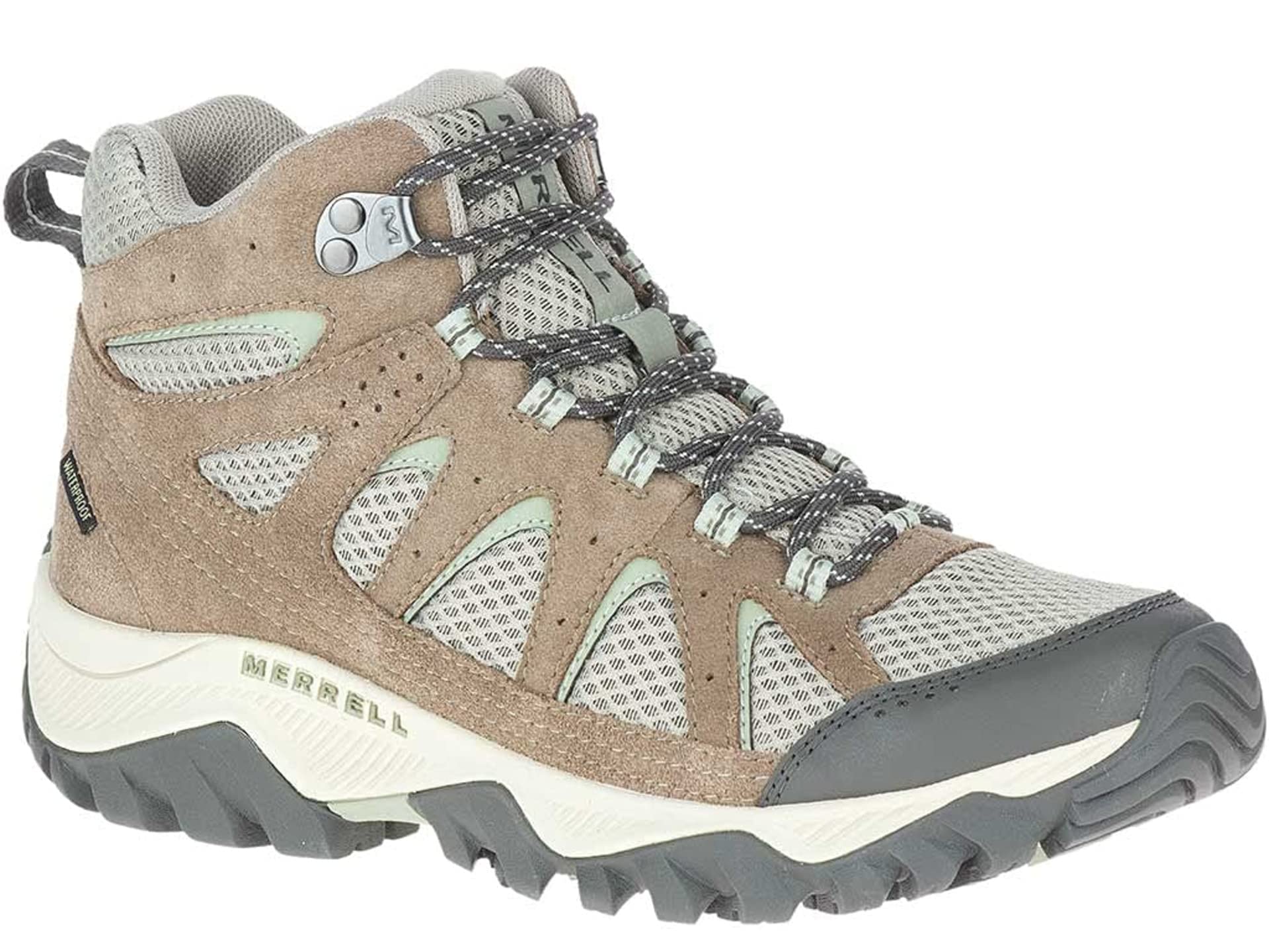 Merrell Oakcreek Mid Waterproof Brindle 6.5 M