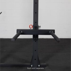 Titan Fitness X-3 Series Y-Dip Bar, Rack Mounted Dip Attachment, 550 LB Capacity, Fits 3â€ x 3â€ Tubular Steel