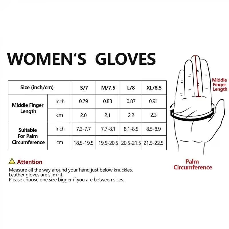 GSG Women's Driving Gloves Fingerless Leather Motorcycle Gloves Unlined Half Finger Black Small