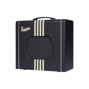 Supro Delta King 10 1x10-inch 5-watt Tube Combo Amp - Black and Cream