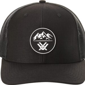 Vortex Optics Three Peaks Patch Snap Back Cap - Black