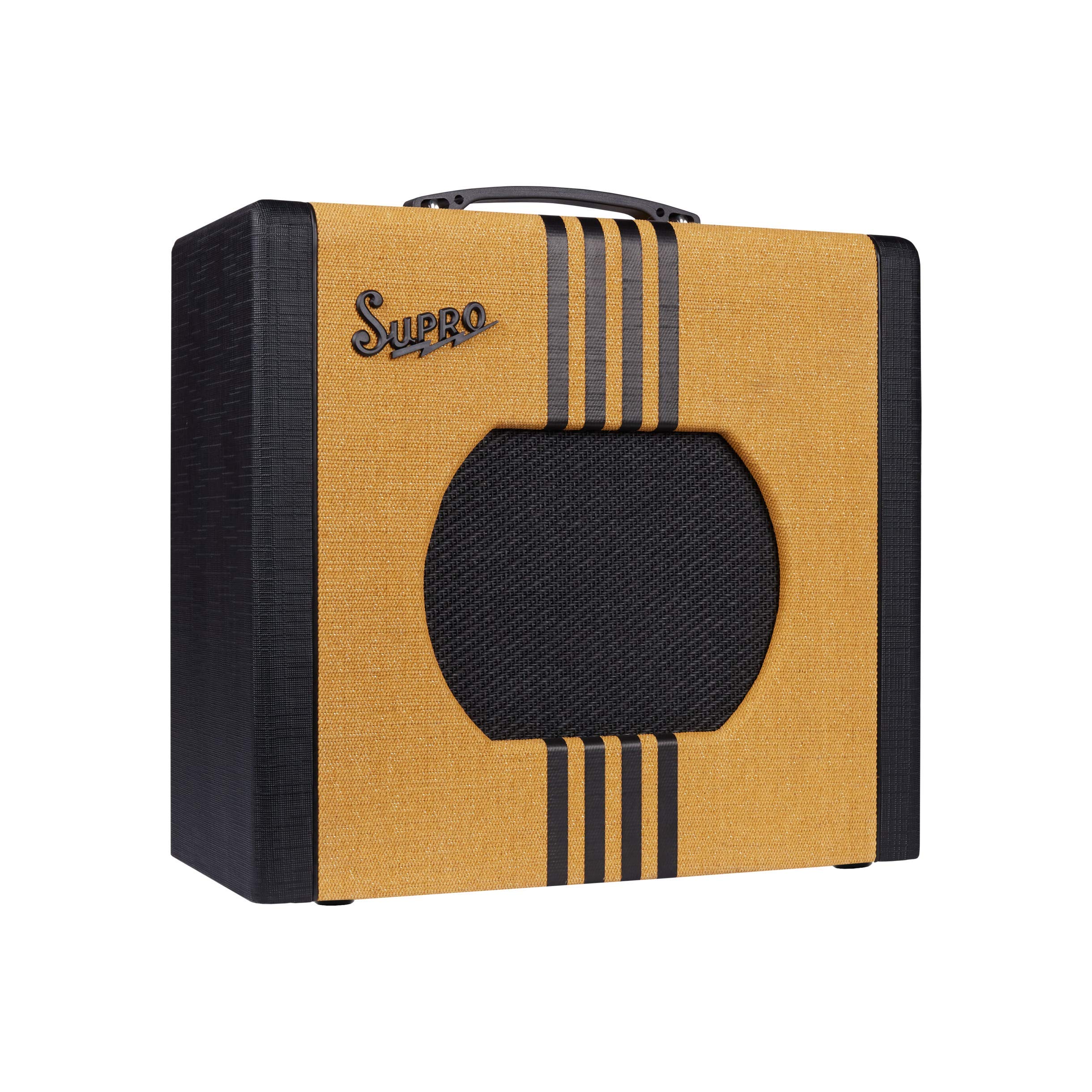 Supro Delta King 10 1 x 10-inch 5-watt Tube Combo Amp - Tweed and Black