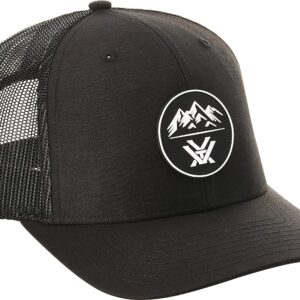 Vortex Optics Three Peaks Patch Snap Back Cap - Black