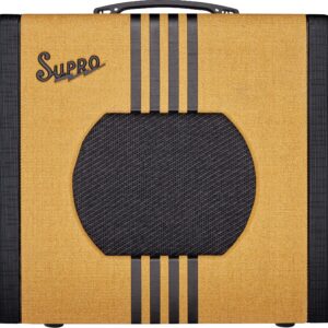 Supro Delta King 10 1 x 10-inch 5-watt Tube Combo Amp - Tweed and Black