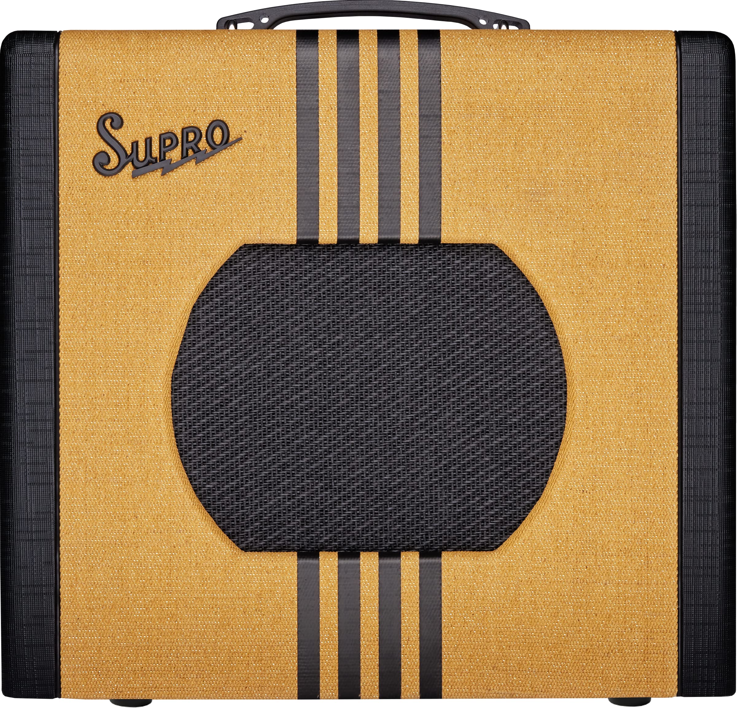 Supro Delta King 10 1 x 10-inch 5-watt Tube Combo Amp - Tweed and Black