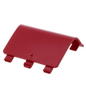 Battery Cover Shell Lid Back Case Replacement for Xbox One Controller (Red)