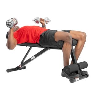 Sunny Health & Fitness Adjustable Incline/Decline Weight Bench - SF-BH620038