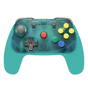 retro fighters brawler64 wireless edition n64 controller - nintendo 64 - blue