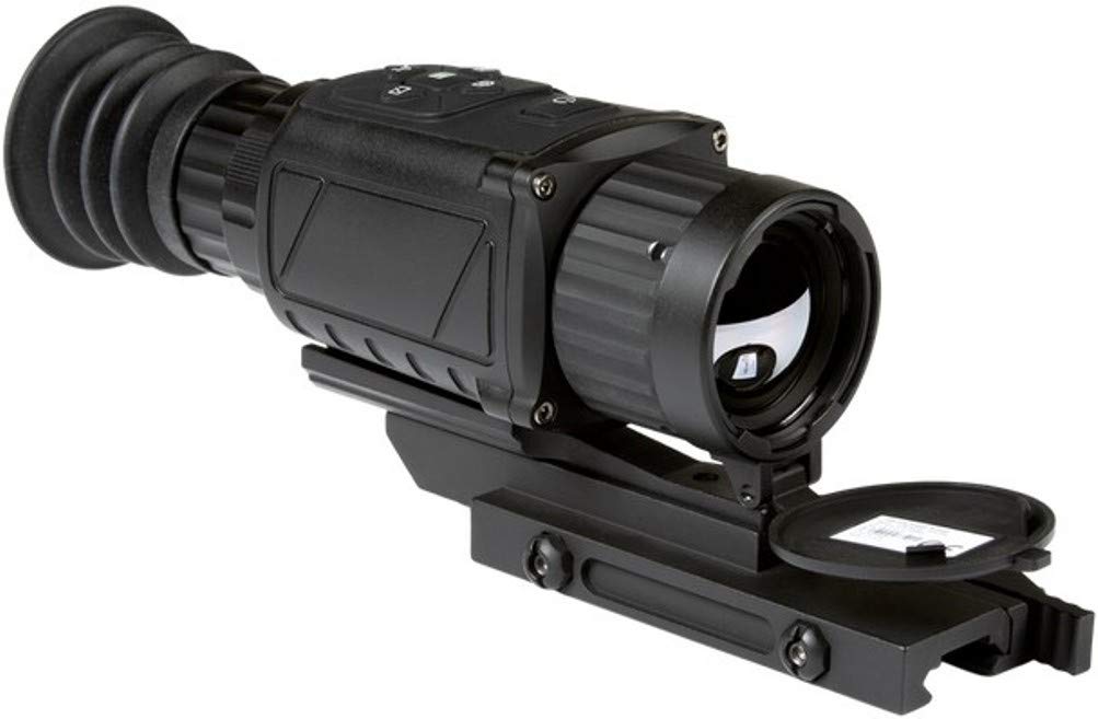 AGM Global Vision Rattler TS35-384 Thermal Imaging Riflescope for Hunting - Waterproof, Shockproof, and Customizable Thermal Scope with Adjustable Color Palettes, 8X Digital Zoom, 35mm Lens.