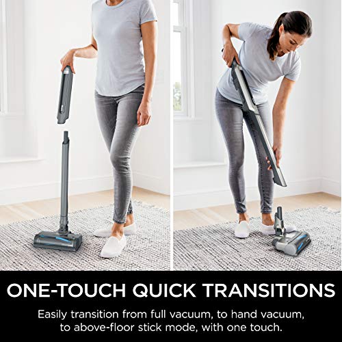 Shark WS632 WANDVAC System Ultra-Lightweight Powerful Cordless Stick Vacuum with Boost Mode, Charging Dock, Slate Grey