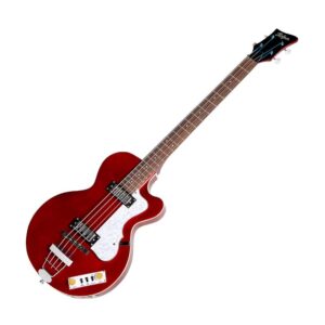 hofner ignition pro club bass metallic red