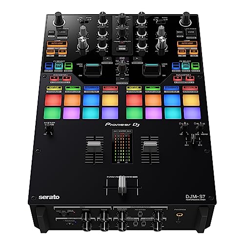 Pioneer DJ DJM-S7 2-channel Mixer for Serato DJ