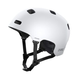 poc crane mips helmet matte white, xs/s