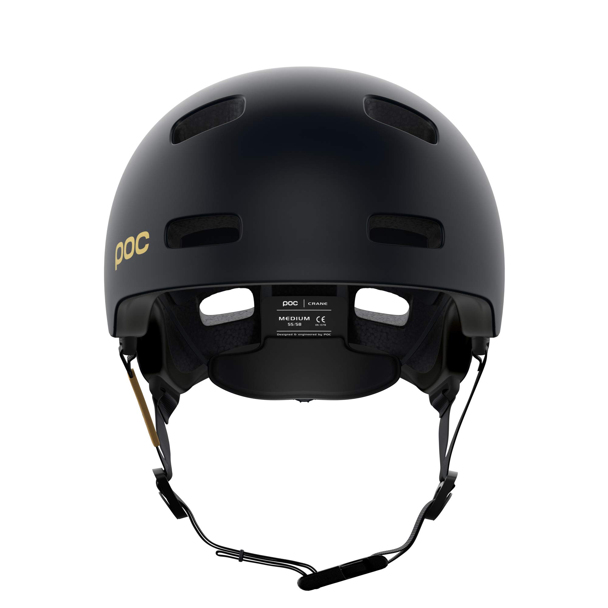 POC Crane MIPS Fabio Edition Helmet Uranium Black Matte/Gold, XS/S