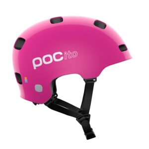 POC Pocito Crane MIPS Helmet - Kids' Fluorescent Pink, M/L