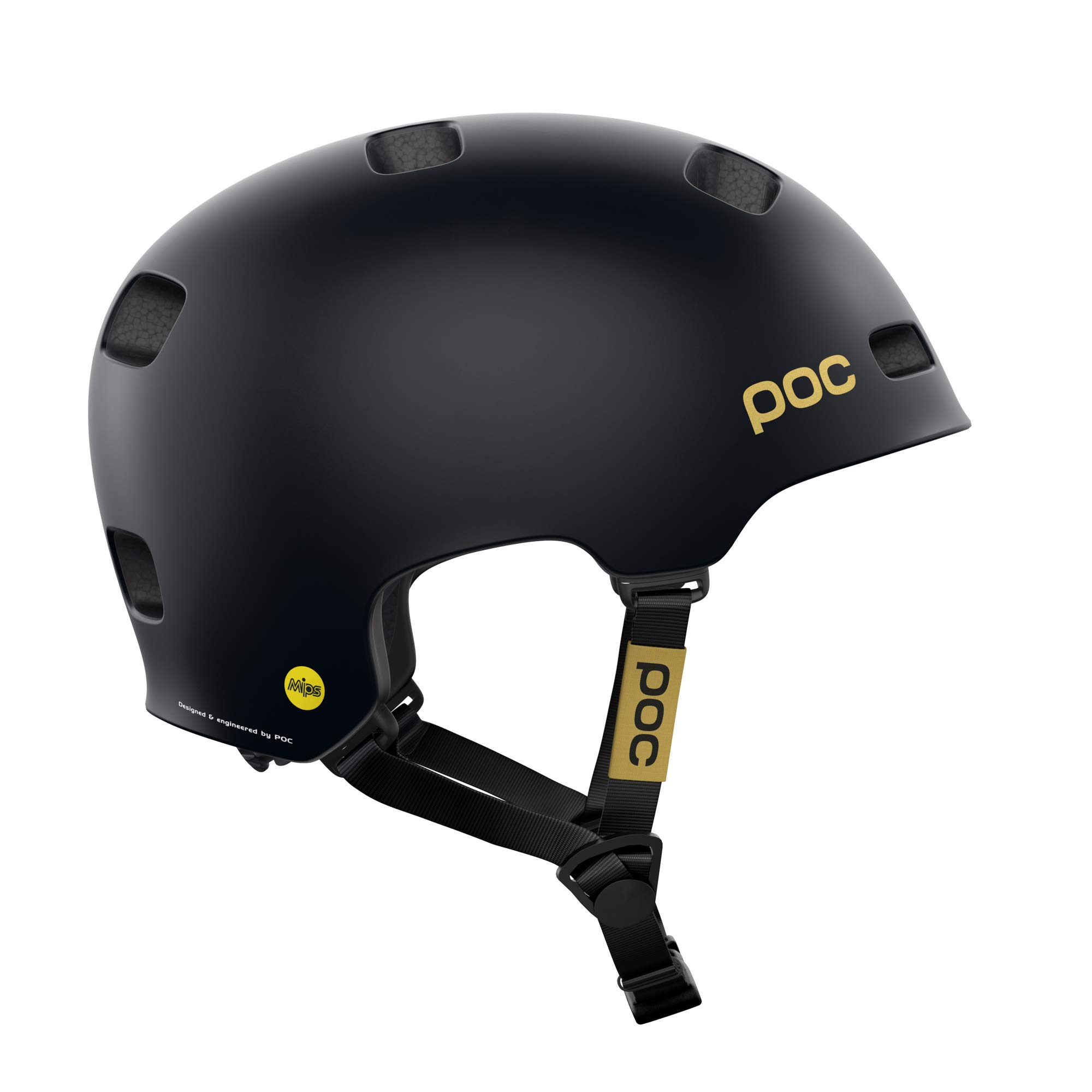 POC Crane MIPS Fabio Edition Helmet Uranium Black Matte/Gold, XS/S