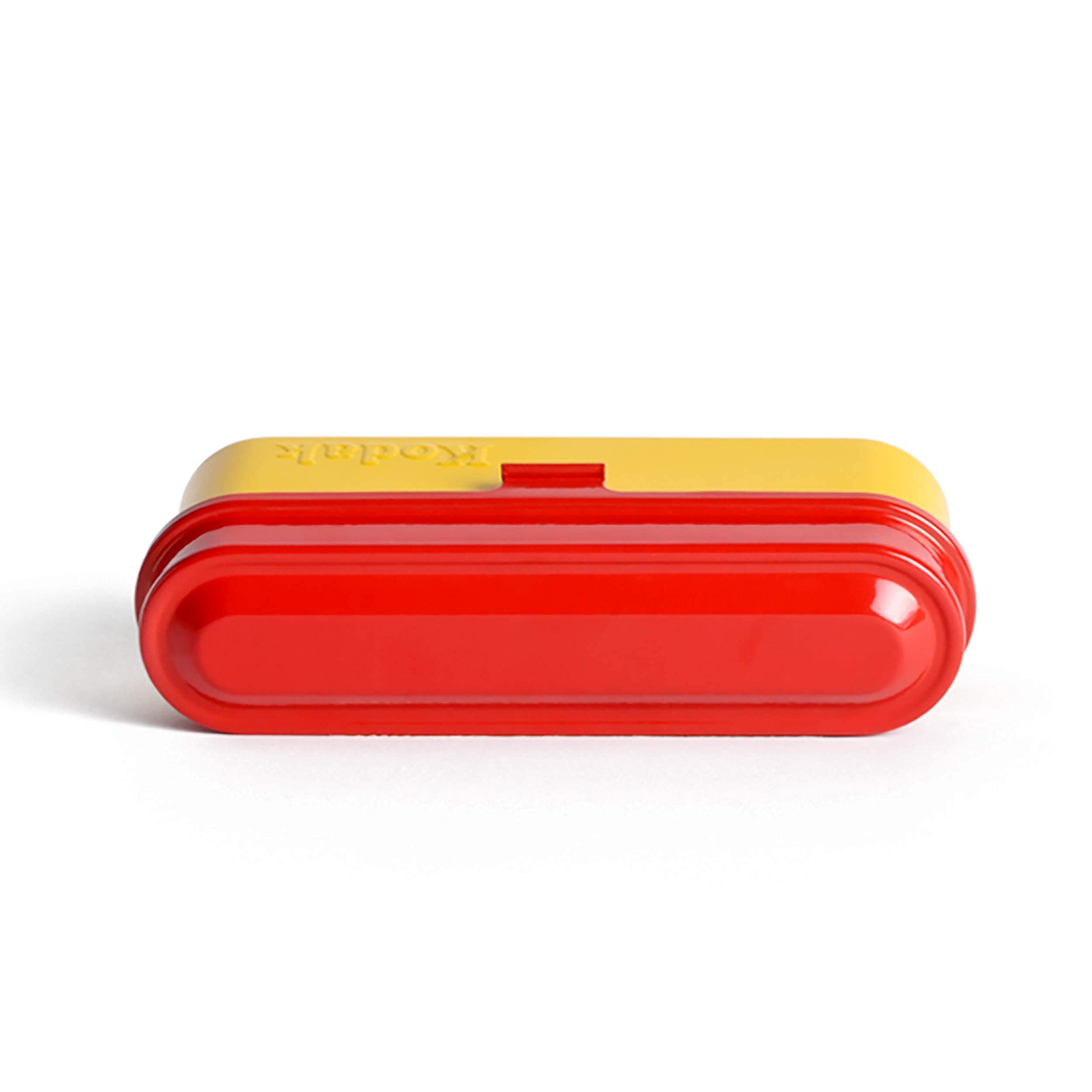 KODAK Film Case - for 5 Rolls of 35mm Films - Compact, Retro Steel Case to Sort and Safeguard Film Rolls (Red) (Film is not Included)