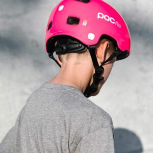 POC Pocito Crane MIPS Helmet - Kids' Fluorescent Pink, M/L