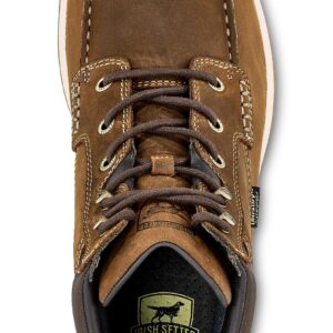 Irish Setter, Soft Paw, Men’s, Waterproof, Nubuck Leather, Chukka Shoe, Tan (P), 12 D (Medium)