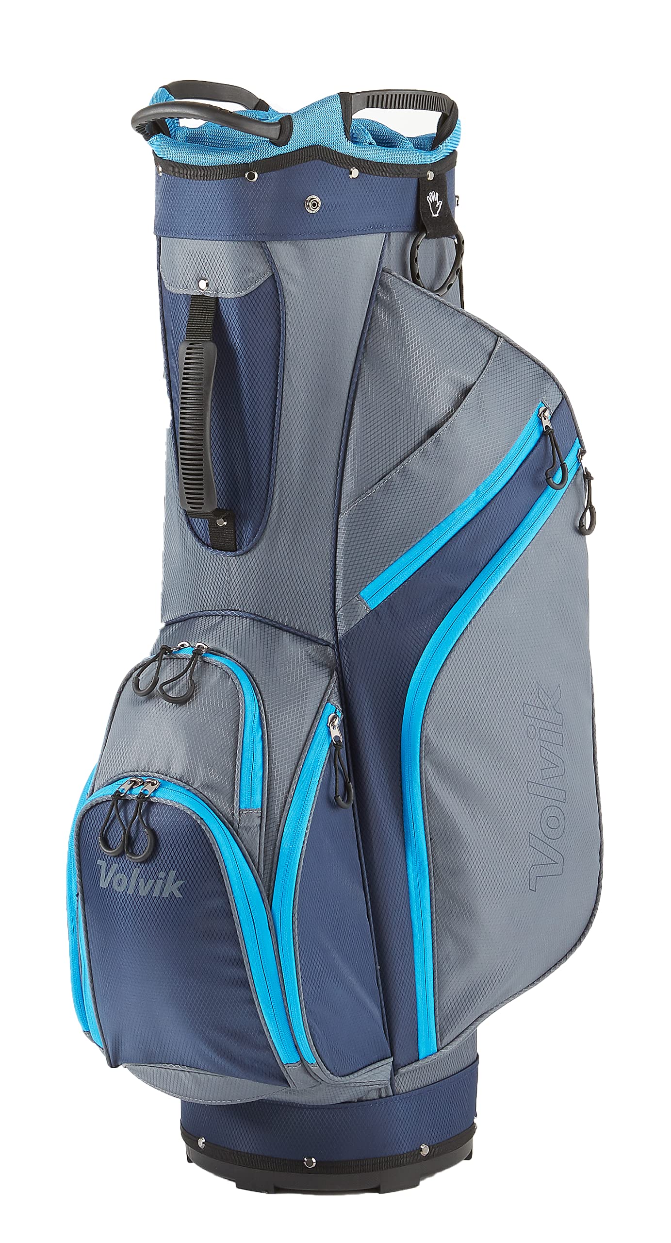 Volvik 14-Way Cart Bag Grey/Navy