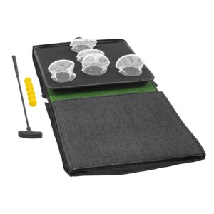 IZZO Arcade Golf Putting Game Set - Golf Game Set Includes 6 Practice Golf Balls and Universal Golf Putter