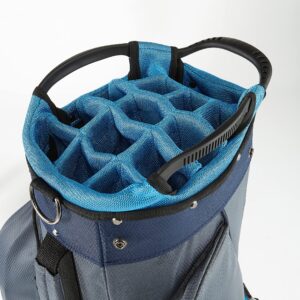 Volvik 14-Way Cart Bag Grey/Navy