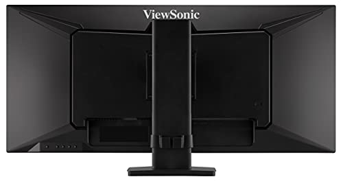 ViewSonic VA3456-MHDJ 34 Inch 21:9 UltraWide WQHD 1440p IPS Monitor with Ultra-Thin Bezels, Ergonomics Design, HDMI, and DisplayPort Inputs for Home and Office