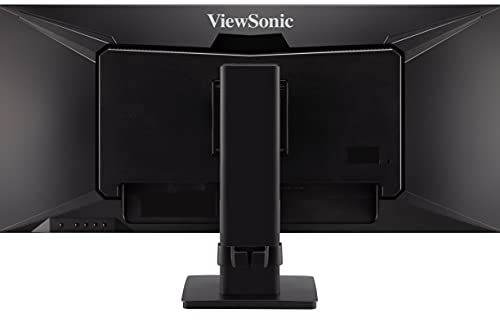 ViewSonic VA3456-MHDJ 34 Inch 21:9 UltraWide WQHD 1440p IPS Monitor with Ultra-Thin Bezels, Ergonomics Design, HDMI, and DisplayPort Inputs for Home and Office