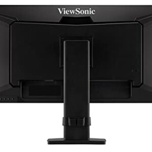 ViewSonic VA3456-MHDJ 34 Inch 21:9 UltraWide WQHD 1440p IPS Monitor with Ultra-Thin Bezels, Ergonomics Design, HDMI, and DisplayPort Inputs for Home and Office